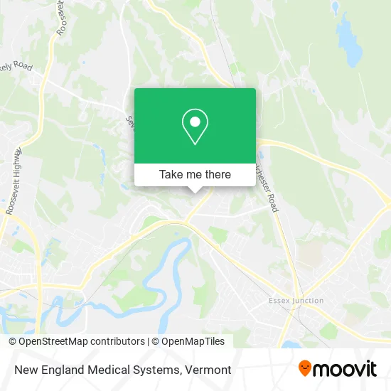 New England Medical Systems map