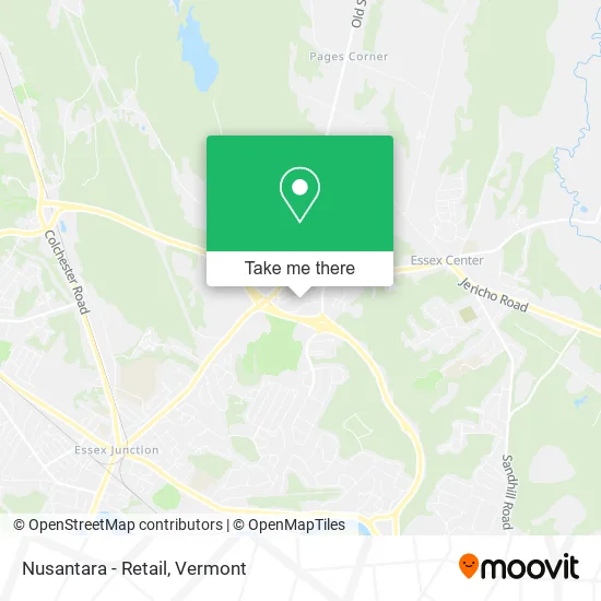 Mapa de Nusantara - Retail
