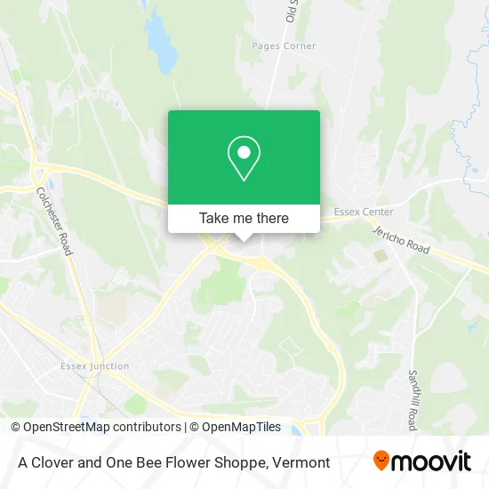 Mapa de A Clover and One Bee Flower Shoppe