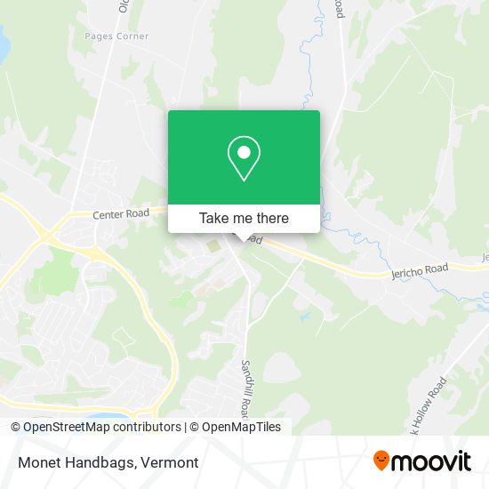 Mapa de Monet Handbags
