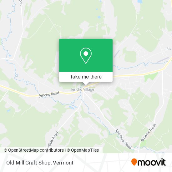 Mapa de Old Mill Craft Shop