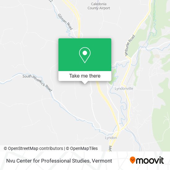 Nvu Center for Professional Studies map