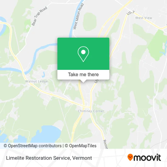 Limelite Restoration Service map