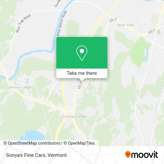 Sonya's Fine Cars map