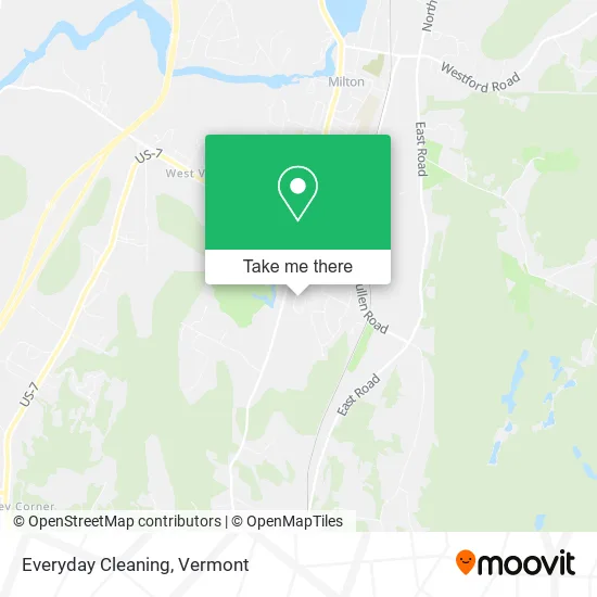 Everyday Cleaning map