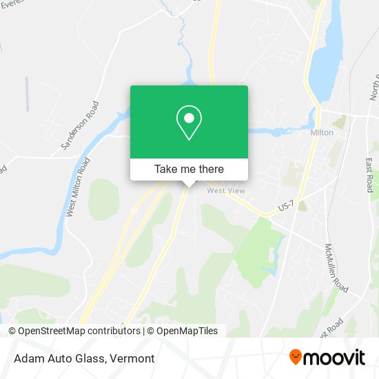 Adam Auto Glass map