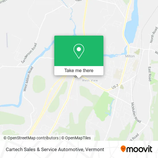 Cartech Sales & Service Automotive map