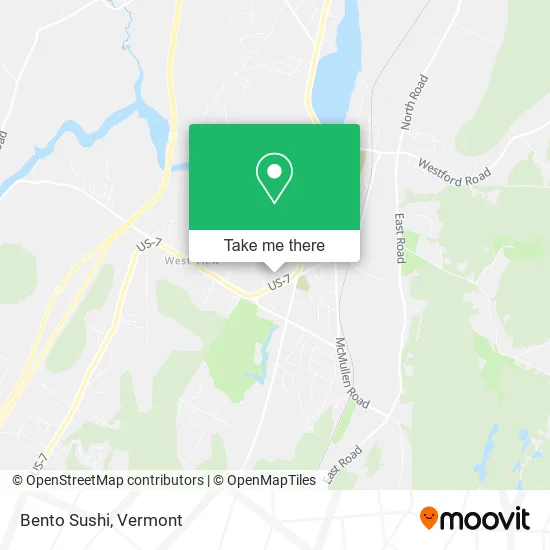 Bento Sushi map