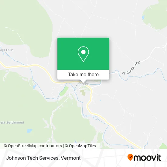 Johnson Tech Services map
