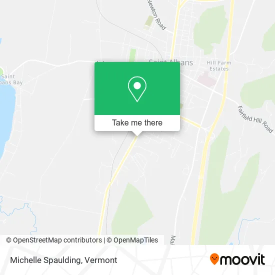 Michelle Spaulding map