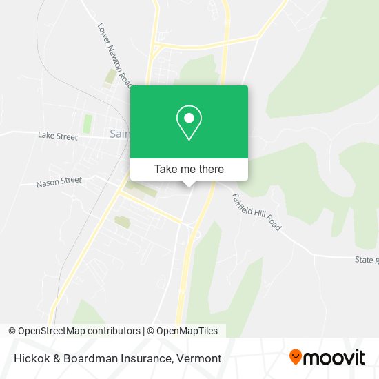 Mapa de Hickok & Boardman Insurance