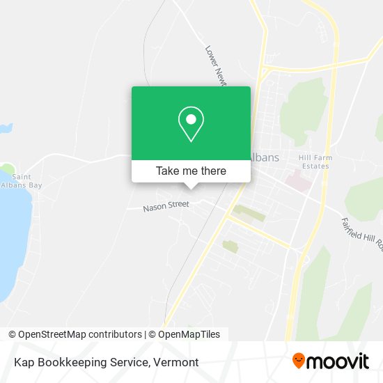 Kap Bookkeeping Service map