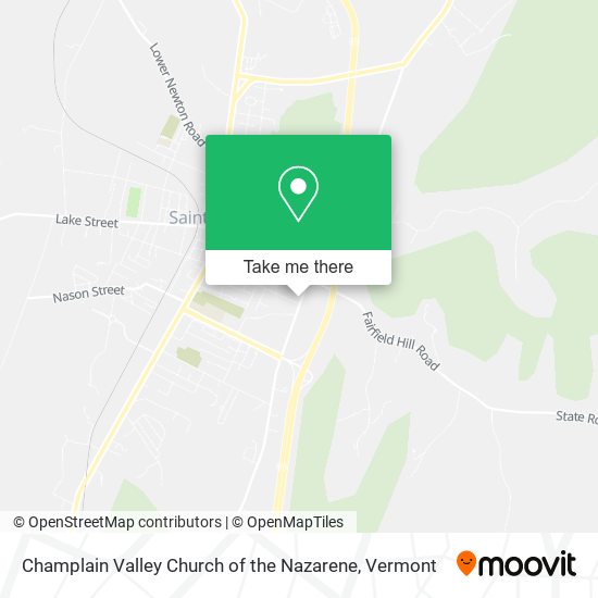 Mapa de Champlain Valley Church of the Nazarene