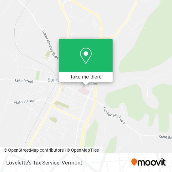 Lovelette's Tax Service map