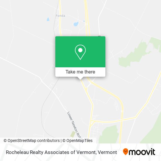 Mapa de Rocheleau Realty Associates of Vermont