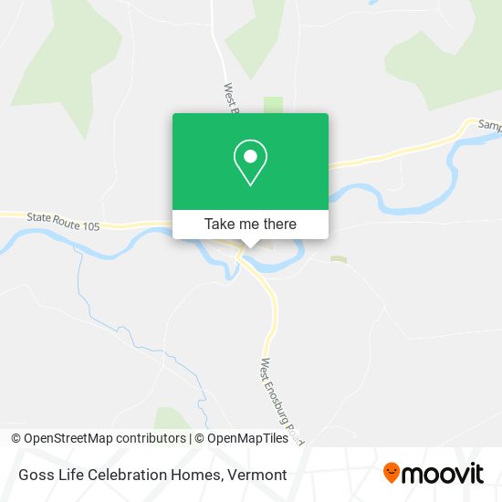 Goss Life Celebration Homes map