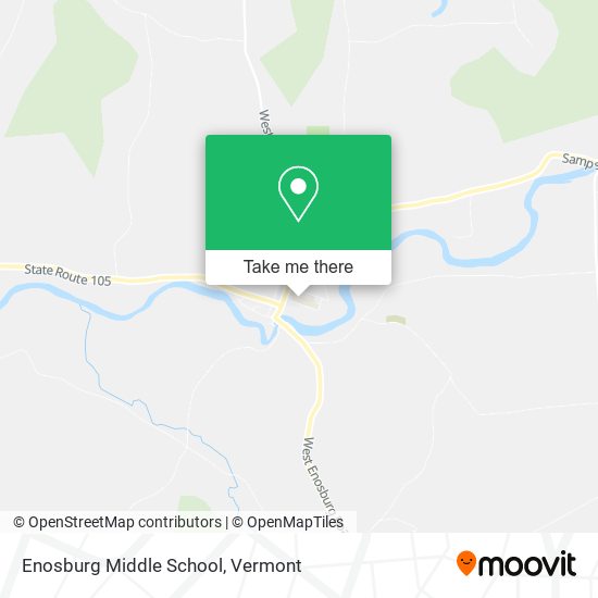 Enosburg Middle School map