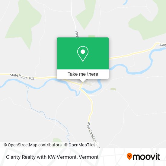 Mapa de Clarity Realty with KW Vermont