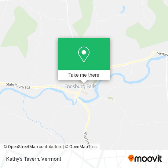 Kathy's Tavern map