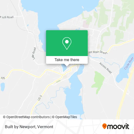 Mapa de Built by Newport