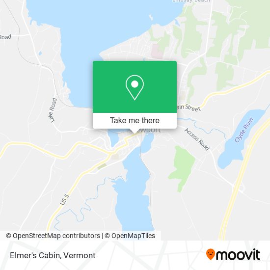 Mapa de Elmer's Cabin