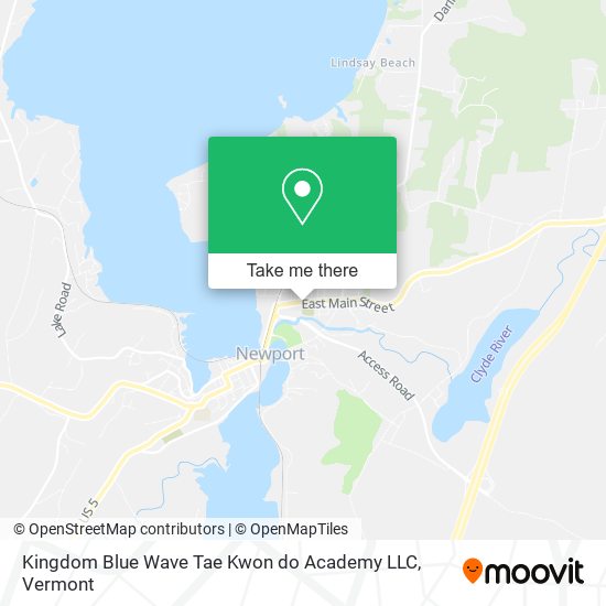 Mapa de Kingdom Blue Wave Tae Kwon do Academy LLC