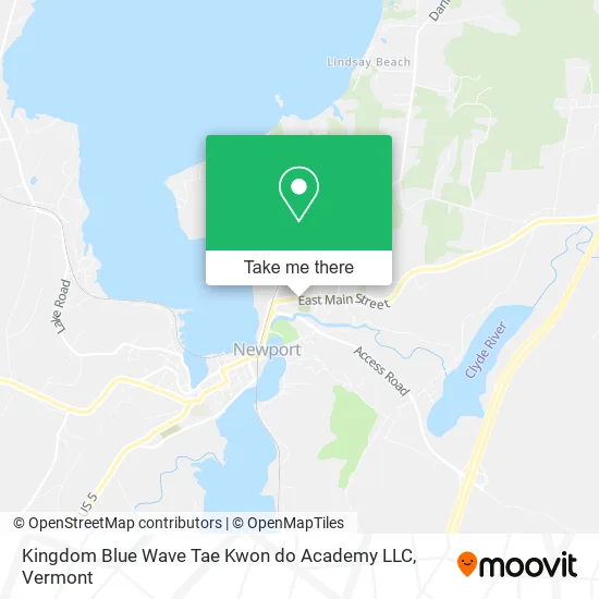 Kingdom Blue Wave Tae Kwon do Academy LLC map