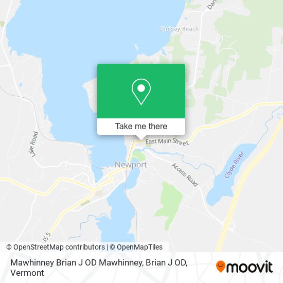 Mapa de Mawhinney Brian J OD Mawhinney, Brian J OD