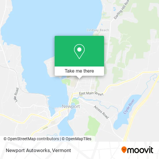 Newport Autoworks map