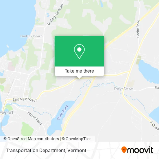 Transportation Department map