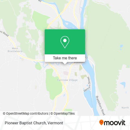 Mapa de Pioneer Baptist Church