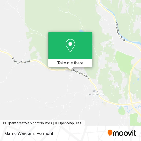Game Wardens map