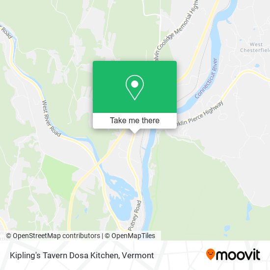 Kipling's Tavern Dosa Kitchen map