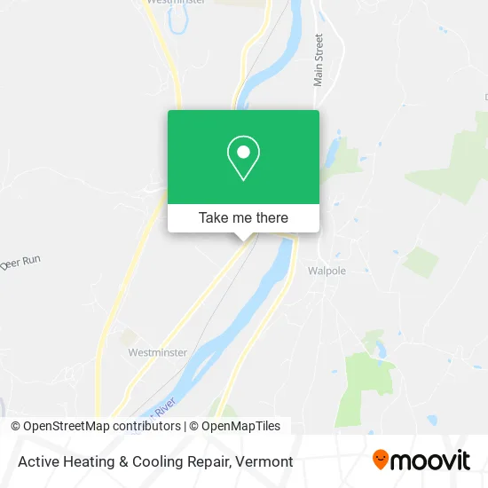 Active Heating & Cooling Repair map