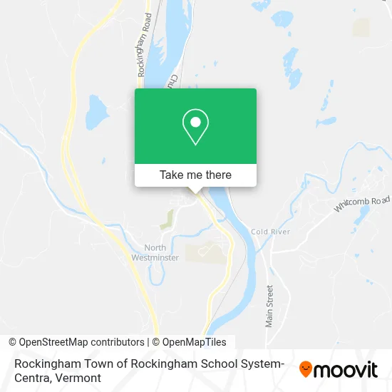 Rockingham Town of Rockingham School System-Centra map