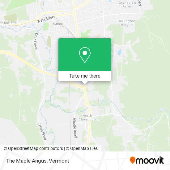 Mapa de The Maple Angus