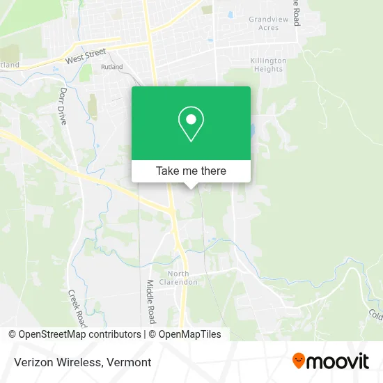 Verizon Wireless map