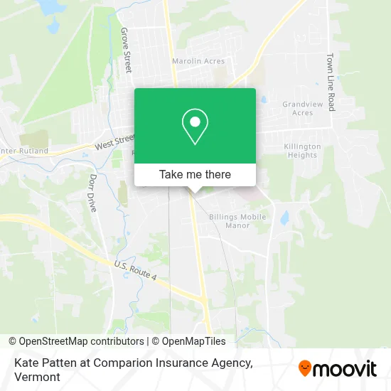 Kate Patten at Comparion Insurance Agency map