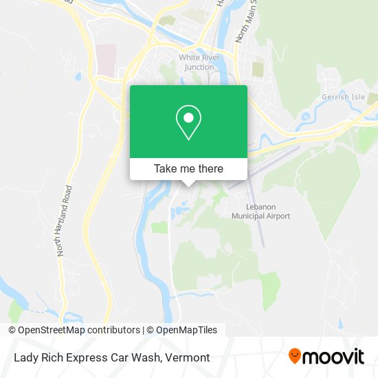 Lady Rich Express Car Wash map