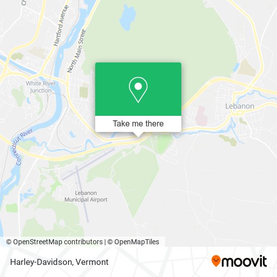 Mapa de Harley-Davidson