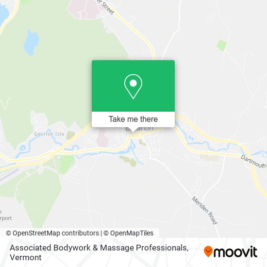 Mapa de Associated Bodywork & Massage Professionals