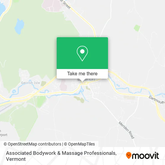 Mapa de Associated Bodywork & Massage Professionals