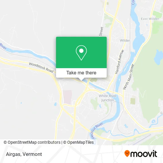 Airgas map
