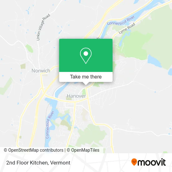 2nd Floor Kitchen map