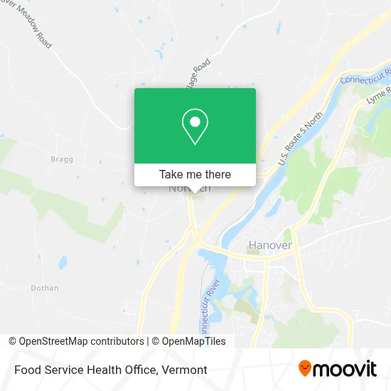 Food Service Health Office map