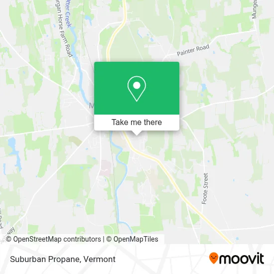 Suburban Propane map