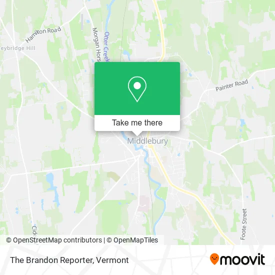 The Brandon Reporter map