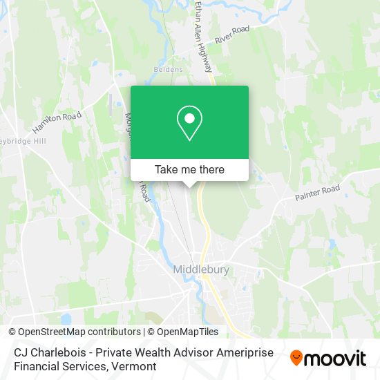 CJ Charlebois - Private Wealth Advisor Ameriprise Financial Services map