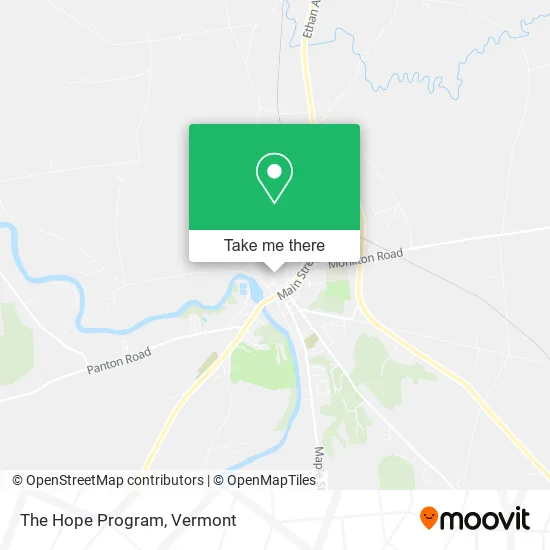 The Hope Program map