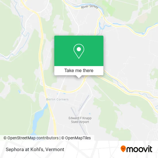 Sephora at Kohl's map